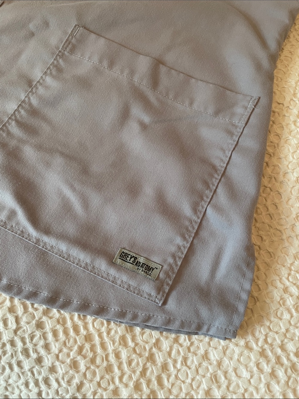 Grey's Anatomy by Barco Grey Scrub Top - Picture 5 of 5